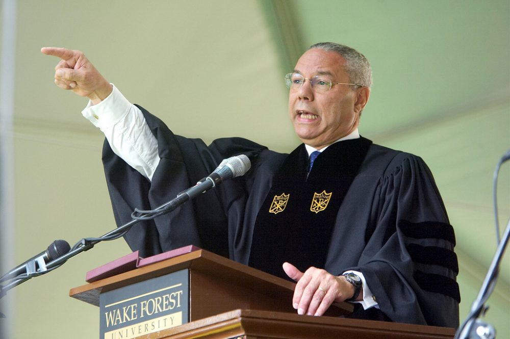 2004 Speaker Colin Powell Commencement News Archive