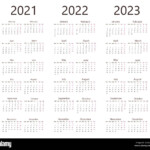 2023 And 2022 Calendar