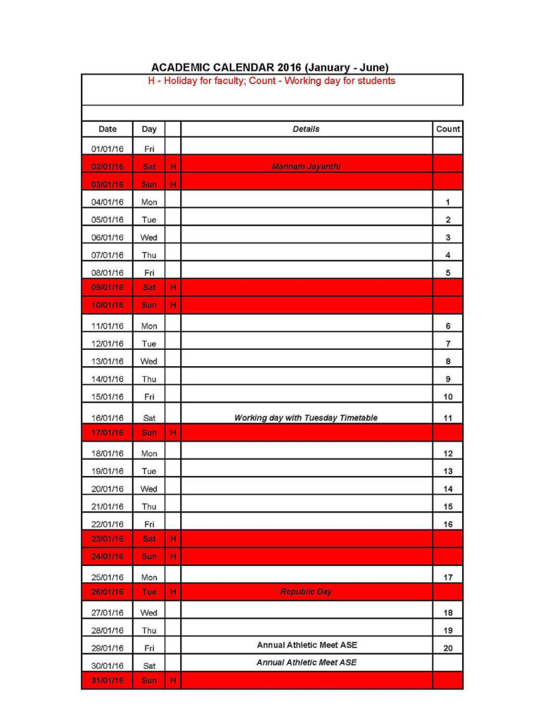 Amrita University Calendar 2022 2023 Student Forum