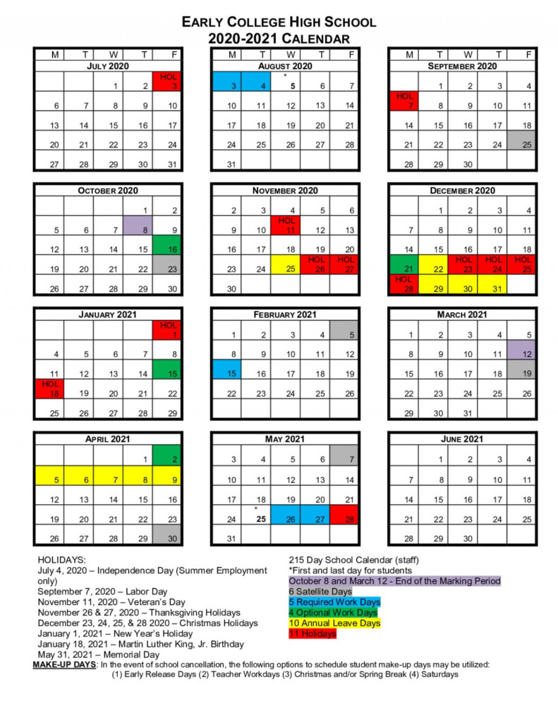 Bcs School Calendars Beaufort County Schools Pertaining To Wilson Nc 