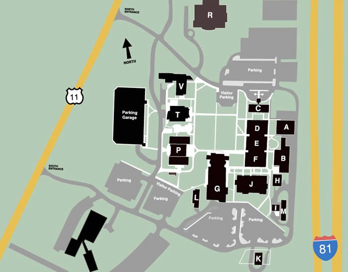 Blue Ridge Community College Campus Map Zip Code Map