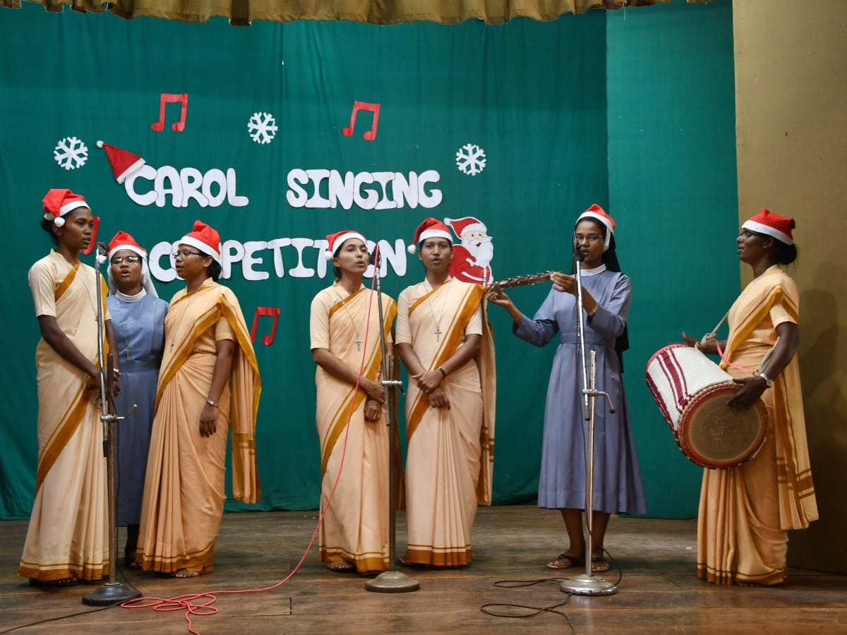 Carol Singing Competition St Agnes College Autonomous Mangaluru