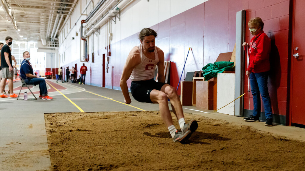 Central s Lewis Breaks Conference Triple Jump Record Central College 