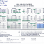 Chicago Public Schools 2021 22 Calendar Empty Calendar