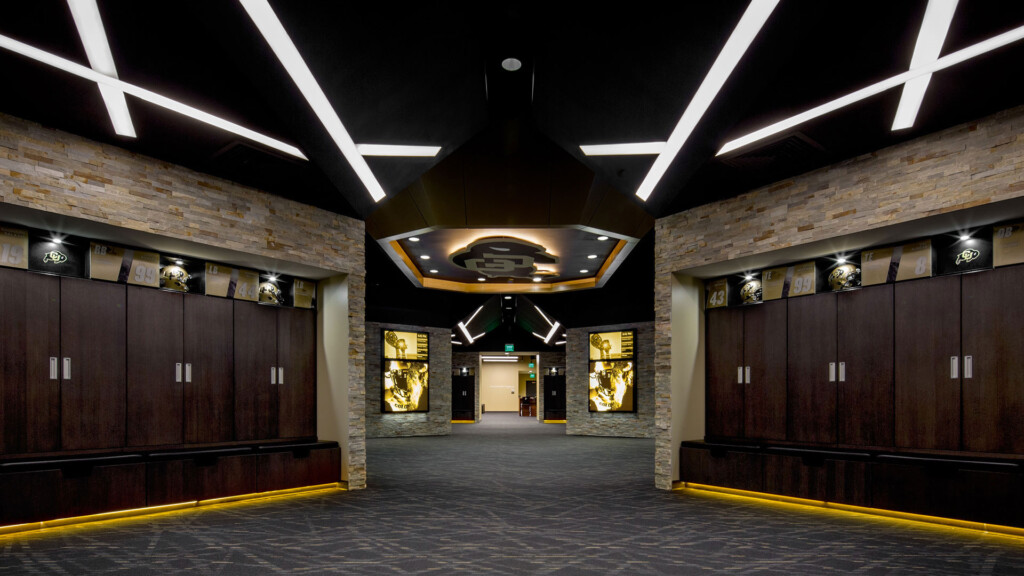 CU Buffs Move Into State of the Art Locker Room