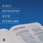 Daily Devotions Matthew 3 Moore College