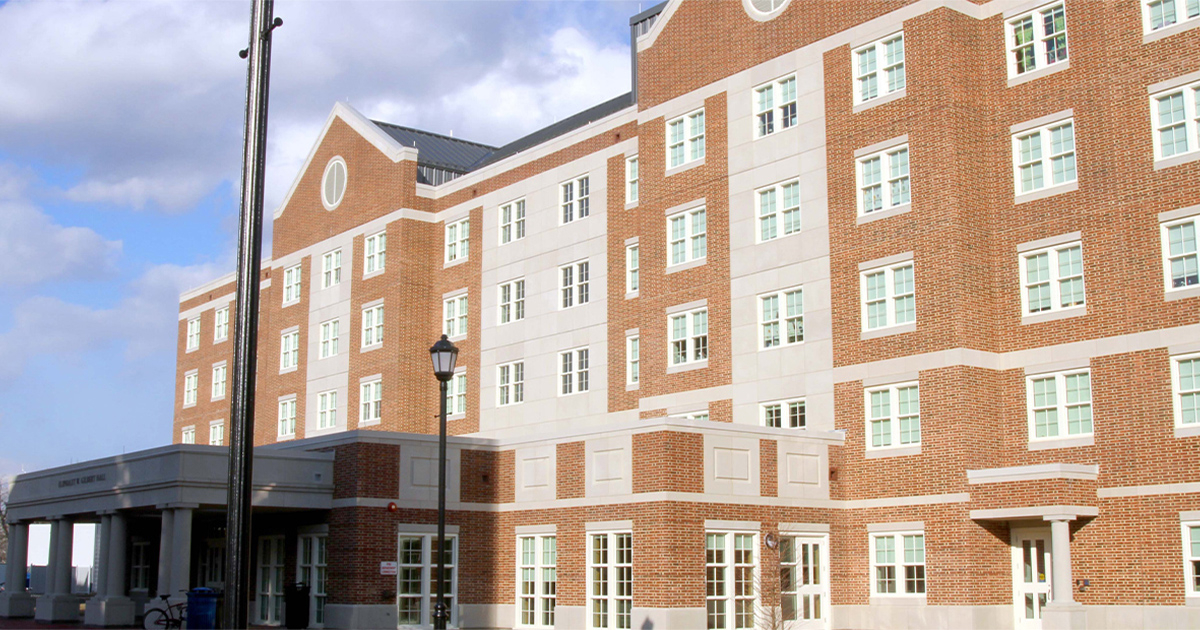 Eliphalet Gilbert Hall Residence Life Housing University Of Delaware