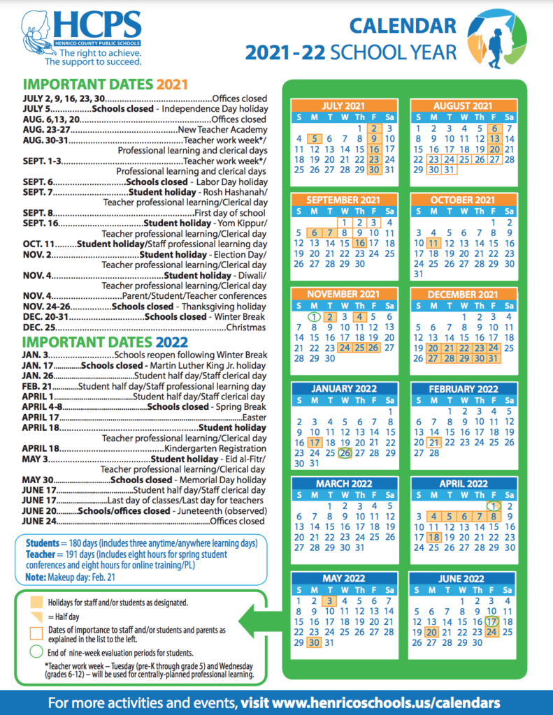 Fluvanna County 2022 2023 School Calendar Academic Calendar 2022