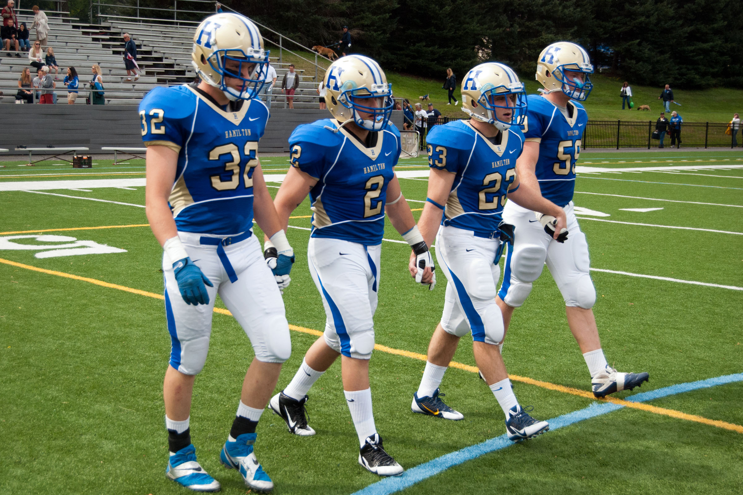 Football Falls At Home To Colby News Hamilton College