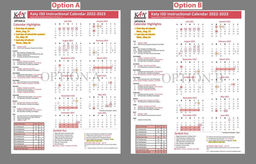 Katyisd Calendar 2022