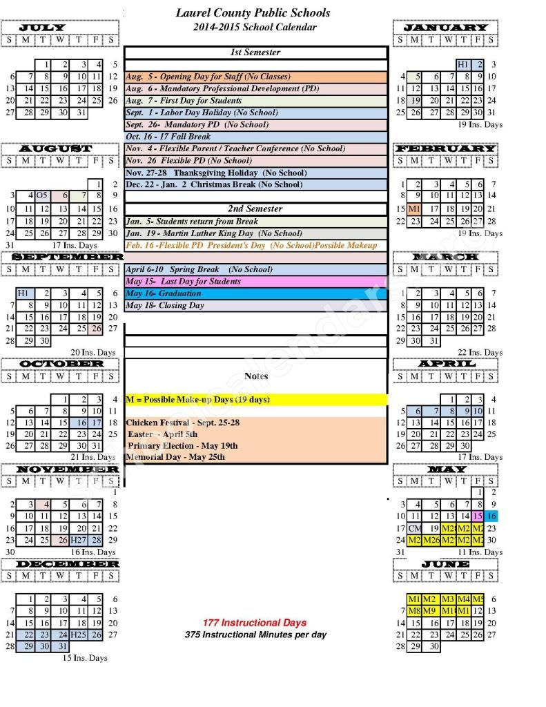 Madison County Schools School Year Calendar Printable Calendar 2022 2023