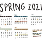 Provost Announces Spring 2021 Academic Calendar The University News