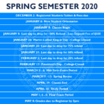 Spring Semester 2020 Calendar Northeast Maritime Institute