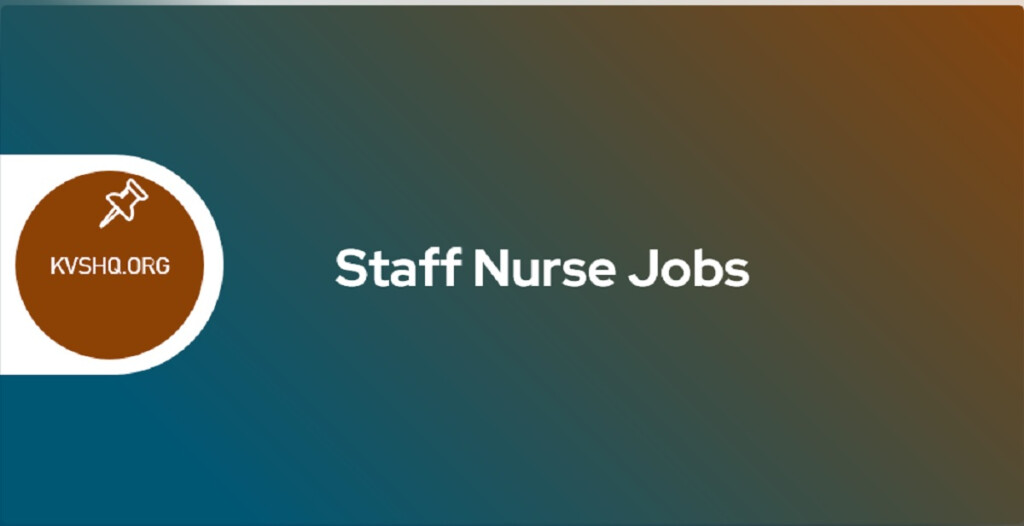 Staff Nurse Jobs 2023 24 Nursing Government Jobs Vacancies ANM