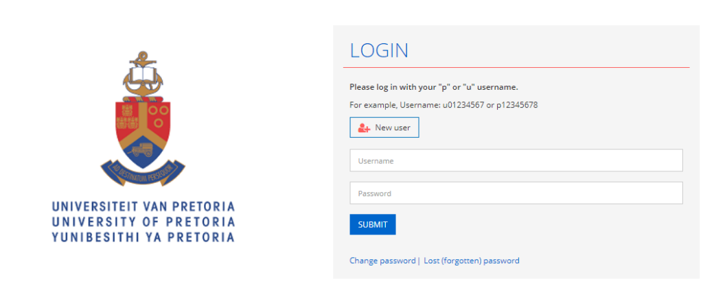 UP Portal University Of Pretoria Student Portal Login