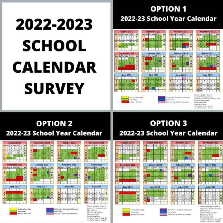 2023 Hunter Academic Calendar Fall Spring 2023