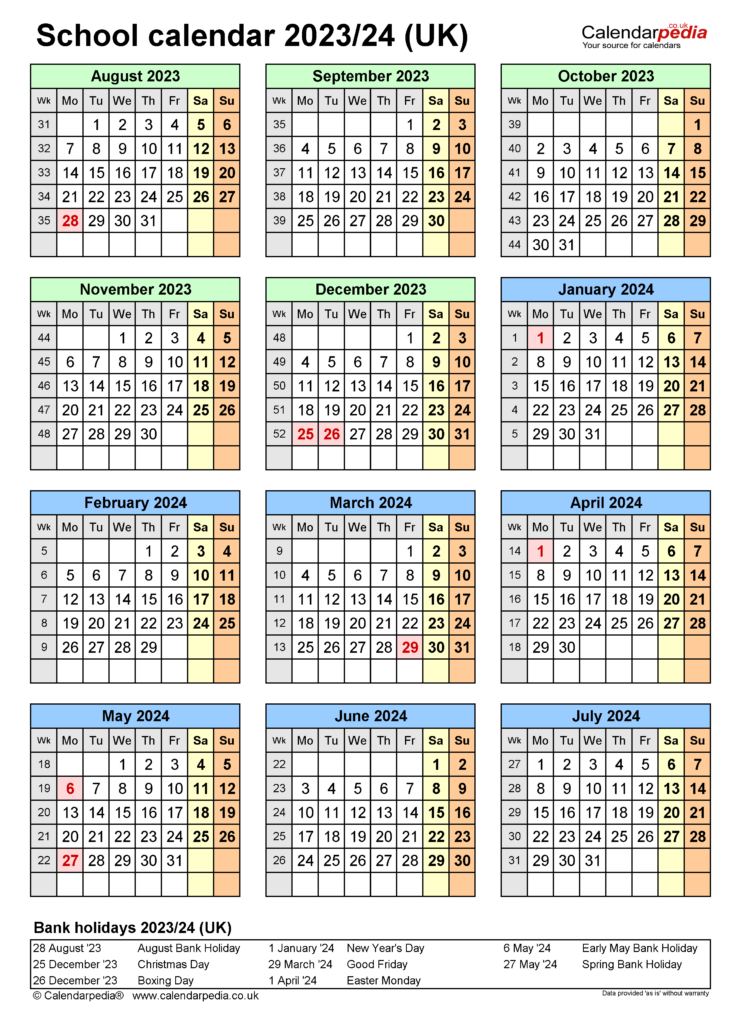 New 2023 SHS Academic Calendar PDF Form 1 2 3