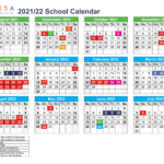 Academic calendar 2021 2022 1 Tessa International School