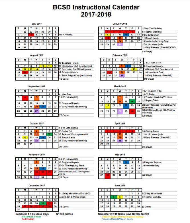 Berkeley College Academic Calendar 202318