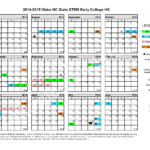 Academic Calendar Ncsu Time Table