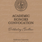 Anderson University Academic Honors Convocation 2020 By Anderson