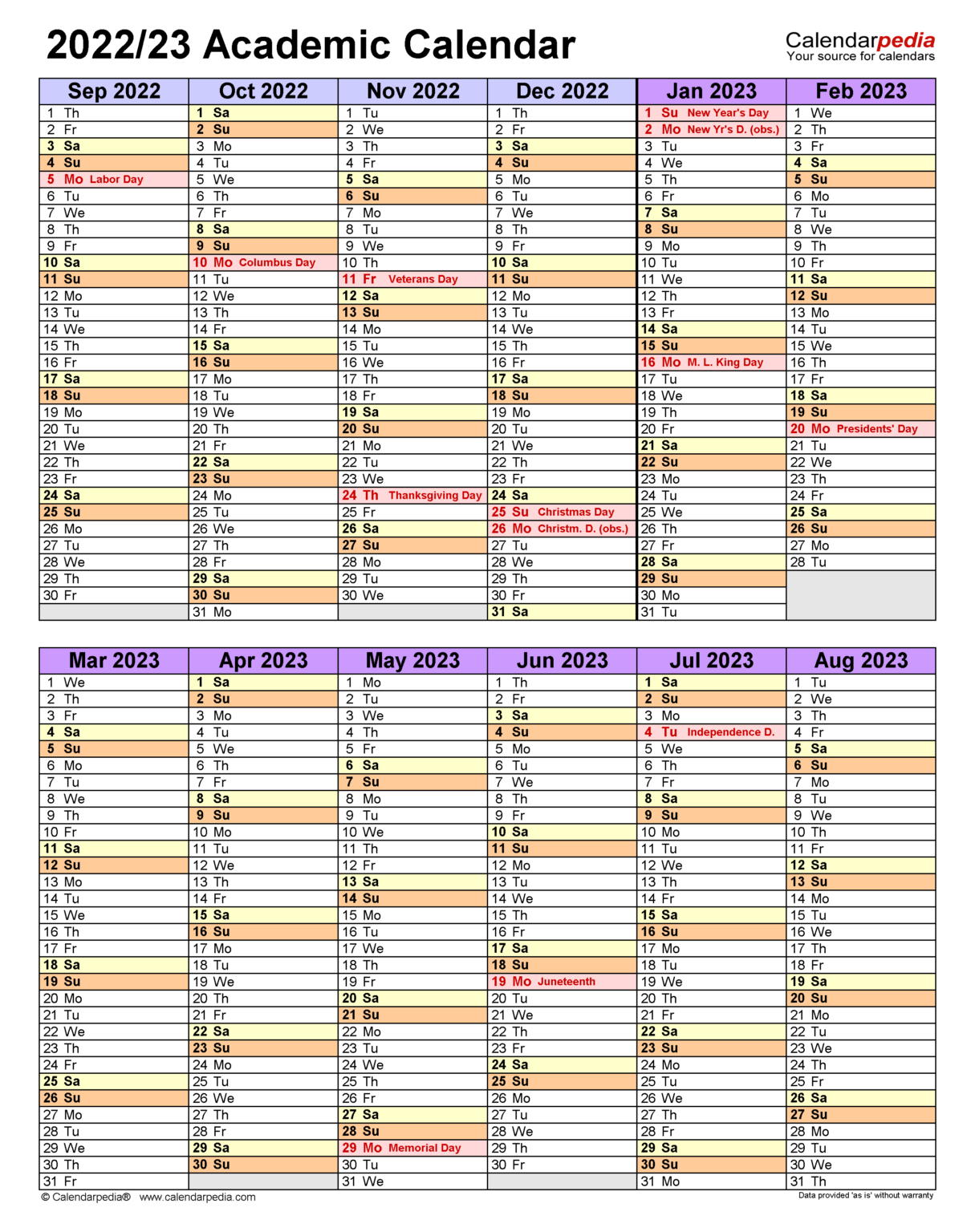 Academic Calendar Ball State