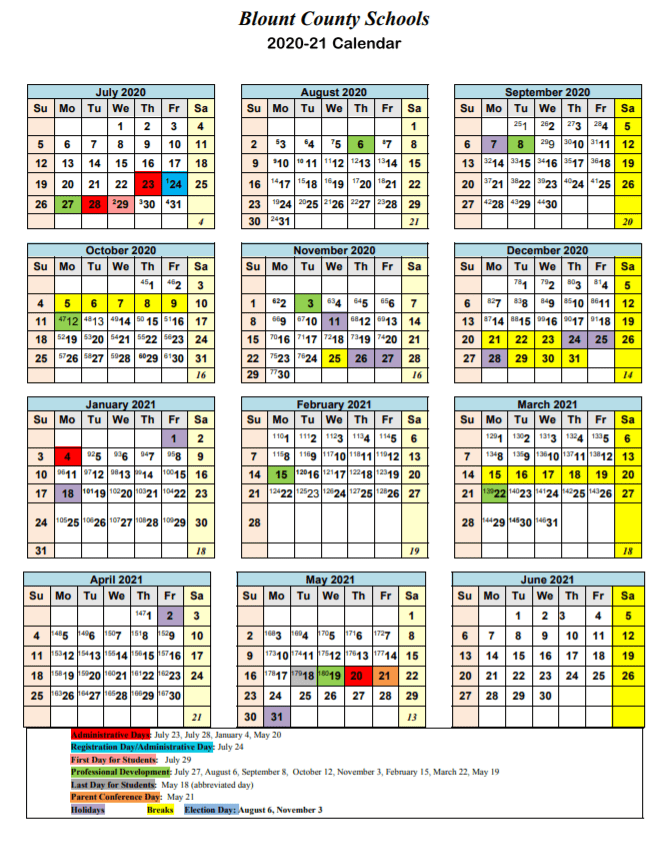 Bladen County Schools Calendar 2022 Schoolcalendars