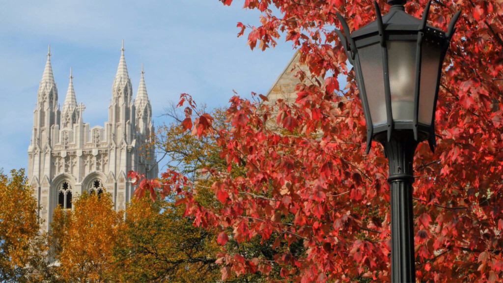 Boston College Fall New England Boston College England