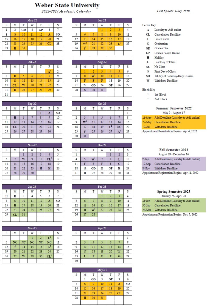 University Of Idaho Academic Calendar 2023 Academiccalendars