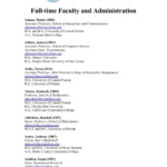 Full time Faculty And Administration Daytona State College