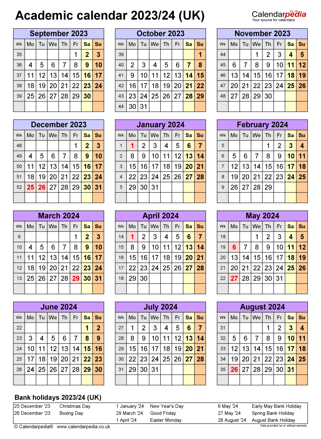 2023 Academic Calendar Oakland University