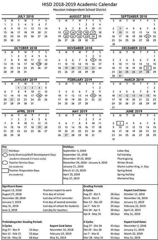 Hisd Calendar 2022 23 Pdf CALENRAE