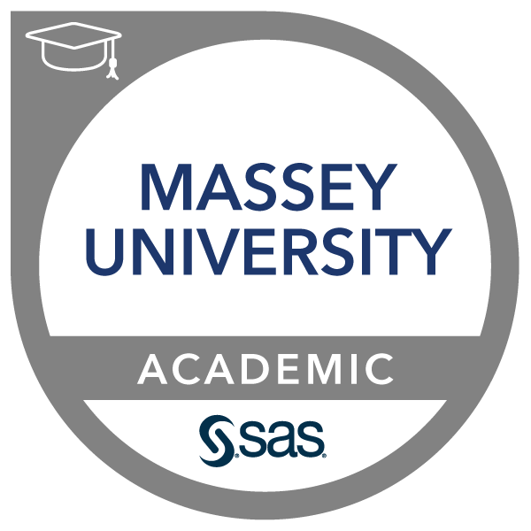 SAS Massey University Academic Specialisation In Business Analytics 