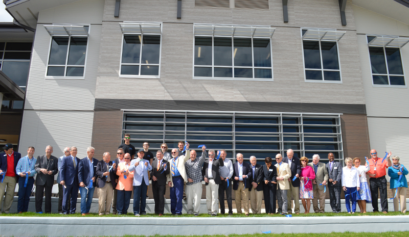 Speeches Ribbon Cutting And Refreshments Celebrate New College Of The 