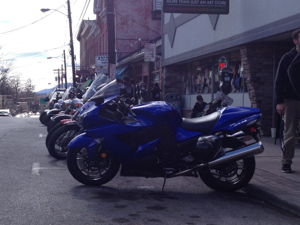 Spring Arrives In New Paltz motorcycles New Paltz Hudson Valley 