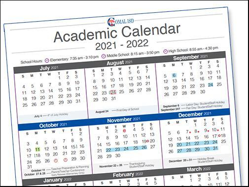 Trustees Approve Comal ISD s 2021 22 Academic Calendar My Canyon Lake