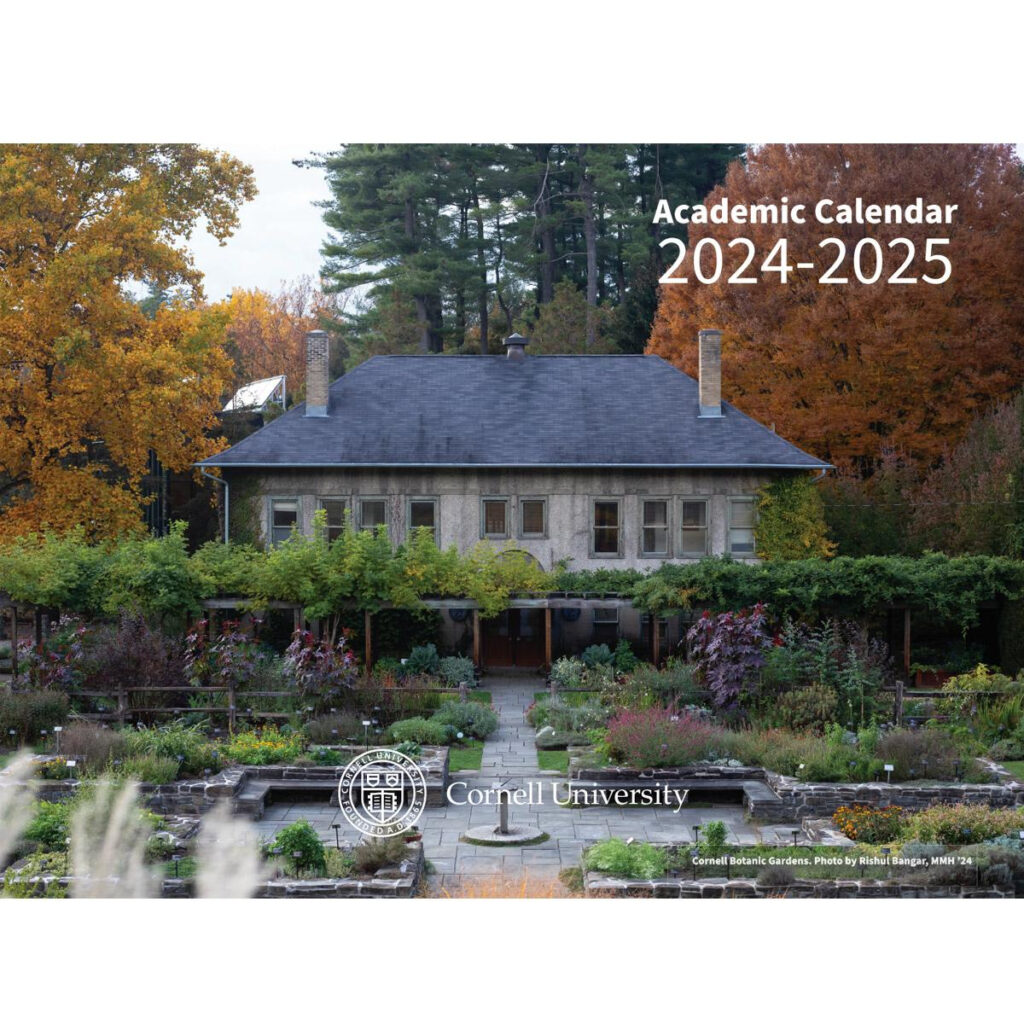 2024 2025 Cornell Academic Wall Calendar