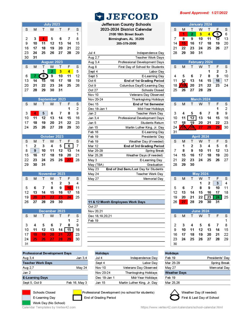 2024 2025 JCPS Calendar A Comprehensive Guide 2025 Whole Year Calendar