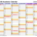 2025 2026 Calendar Template Word A Comprehensive Guide To Planning And