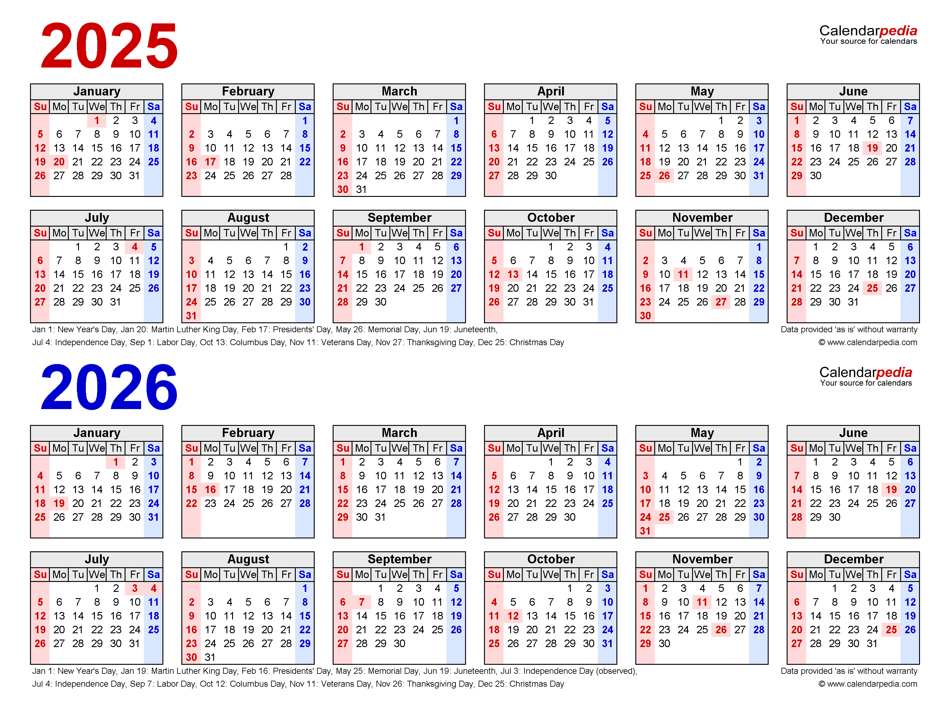 2025 And 2026 Calendars A Comprehensive Guide Calendar 2025 June