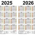 2025 And 2026 Calendars A Comprehensive Guide Calendar 2025 June