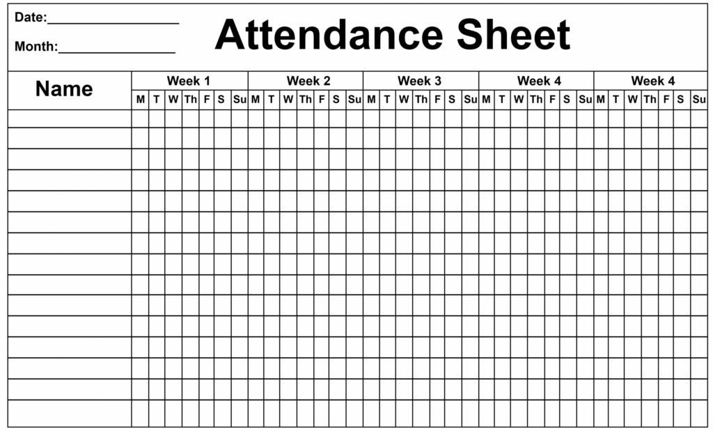 2025 Attendance Calendar Printable Free Pdf Free Download Alis Lucina