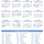 2025 Calendar Pdf With Holidays And Festivals Of Daphne Kevina