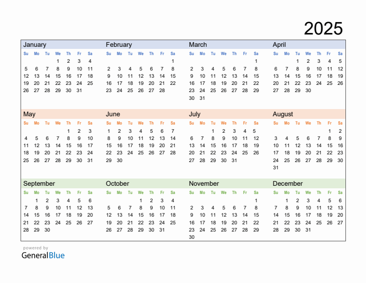 2025 Calendar Template Word Free Download 2019 Daryl Emiline