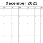 2025 December Calendar With Holidays List Usa Carla Cosette