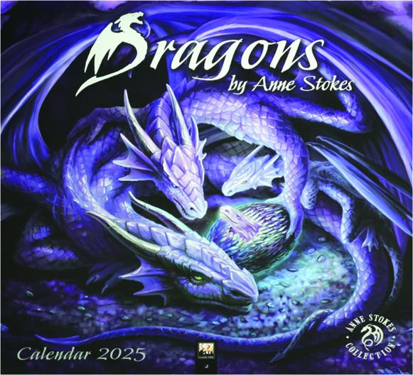 2025 DRAGONS CALENDAR HamiltonBook