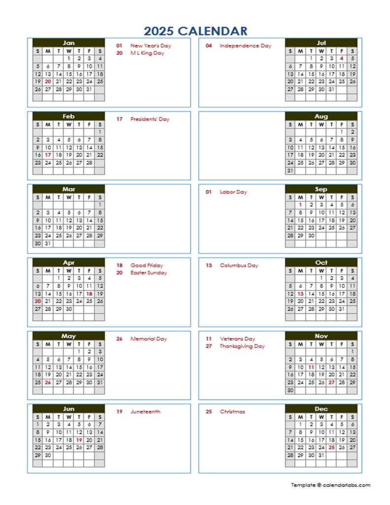 2025 Editable Calendar Template Plan And Organize Your Year 