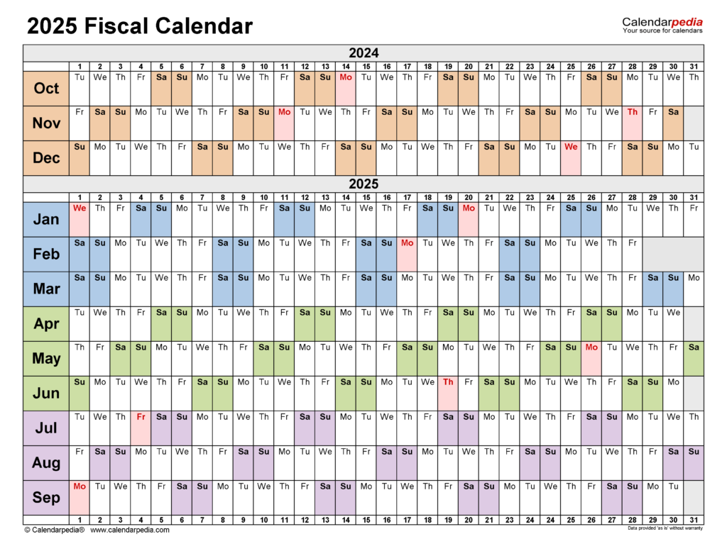 2025 Fiscal Year Calendar A Comprehensive Guide Calendrier 2025 2026 