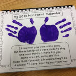 2025 Handprint Calendar Template Fayre Jenilee