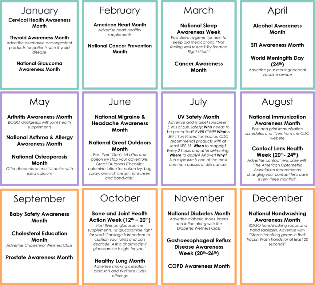 2025 Health Calendar Doh Lorry Renelle